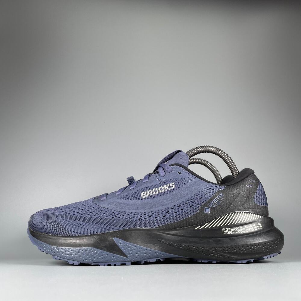 Brooks Adrenaline GTS 24 GTX Women's 9 B Black Night Shadow Mesh Running Sneaker